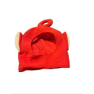 Spirit Hollween Teen Red Teletubbies Po Costume Hood Headpiece